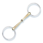Wędzidło pojedynczo łamane Stubben "Sweet Copper" 16 mm