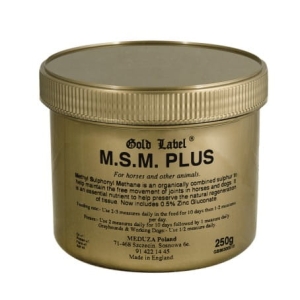 Preparat wzmacniający stawy Gold Label  "MSM Plus" 250g 	