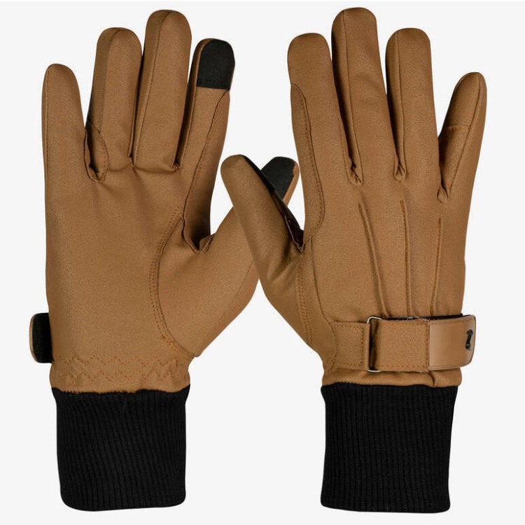 rekawiczki-horze-pu-leather-fleece