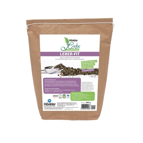 Zioła na wątrobę i nerki Hoveler "Herbs Leber Fit"