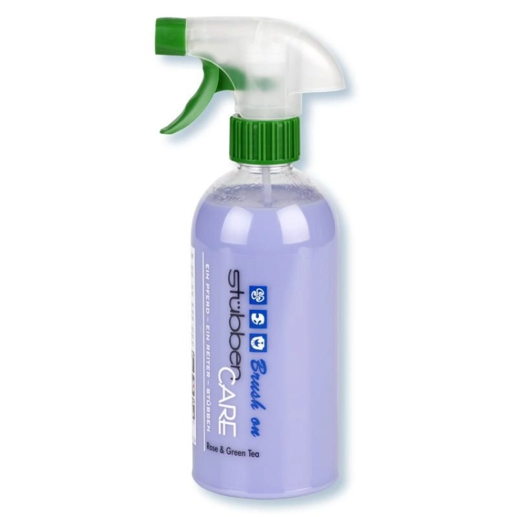 Stubben-odzywka-do-grzywy-care-brush-on-rose-green-tea