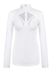 Koszulka konkursowa Fair Play "Cathrine Long Sleeve" biały