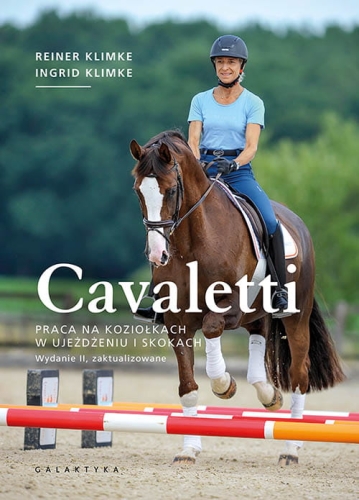 Książka Cavaletti. Praca na koziołkach w ujeżdżeniu i skokach Reiner Klimke, Ingrid Klimke.jpg