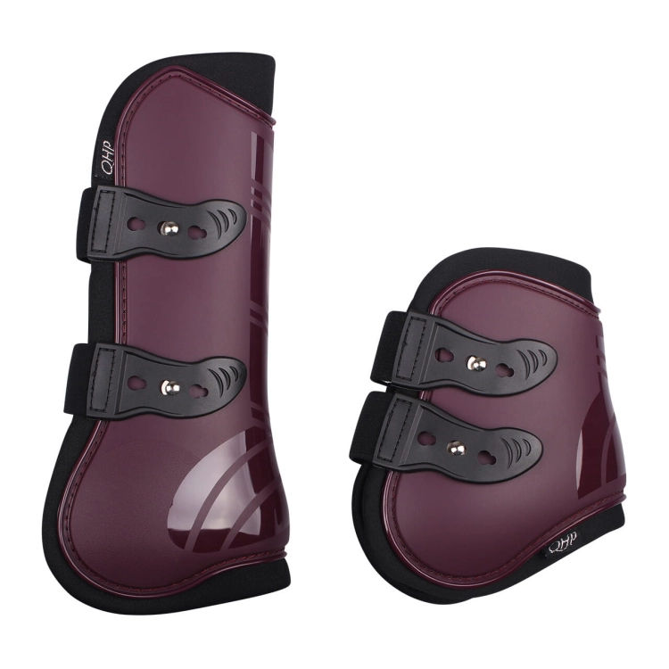 Zestaw ochraniaczy skokowych przednich i tylnych QHP Tendon boots