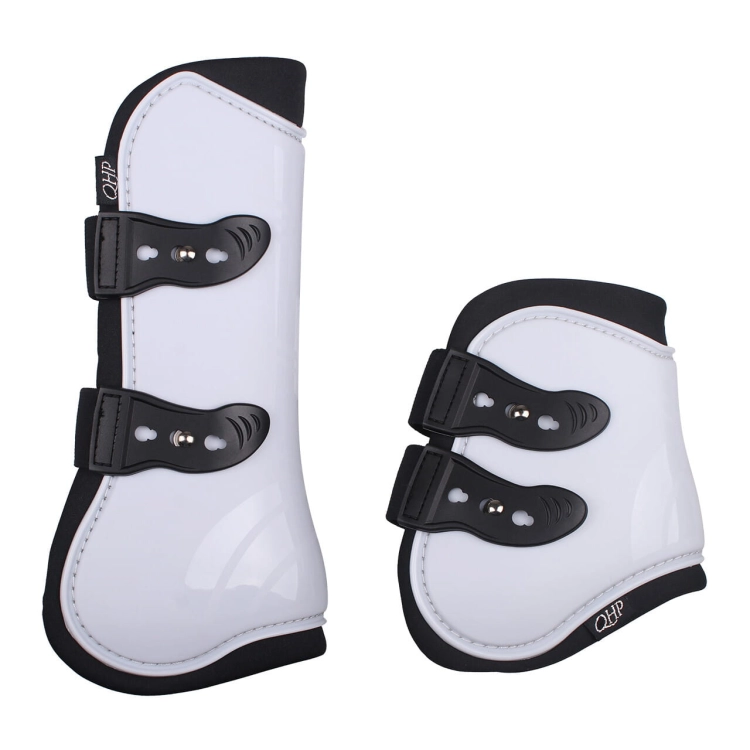 Zestaw ochraniaczy skokowych przednich i tylnych QHP Tendon boots