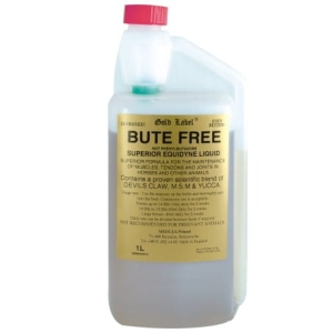 Preparat na stawy i mięśnie Gold Label "Bute Free" 1l 