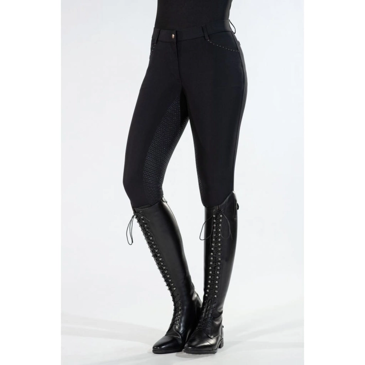 Bryczesy HKM "Style Silicone"