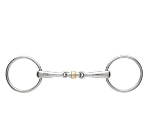 Wędzidło podwójnie łamane Stubben "Soft Roll EZ Control" 16 mm