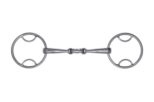 Wędzidło podwójnie łamane Stubben "EZ Control 4w1" 14 mm