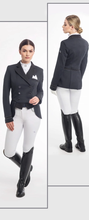 Frak damski Fair Play Elizabeth Comfimesh granat