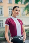 OUTLET Koszulka konkursowa Fair Play "Claire Pearl" bordo