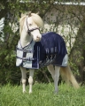 Derka siatkowa z kapturem QHP Falabella Fly Rug