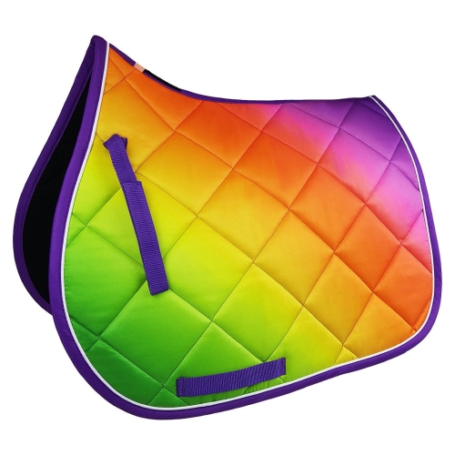 HorsEnjoy Czaprak wszechstronny Rainbow Tropical Heat