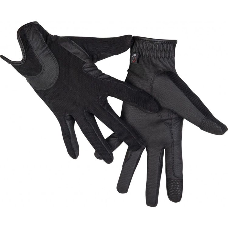 Rękawiczki letnie dziecięce HKM Grip Mesh