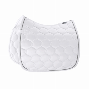 Czaprak Eskadron Basic "Glossy Wave Contrast" white