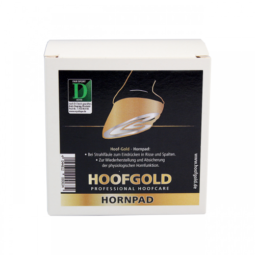 Wkłady antybakteryjne do kopyt HOOFGOLD Hornpad