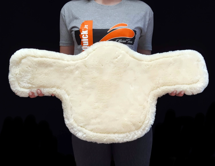 Popręg krosowy eQuick eOnyx Fluffy