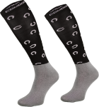 Skarpety COMODO "Podkowy" black/white