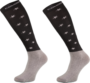 Skarpety COMODO "Stars" black/ white
