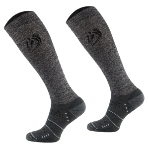 Skarpety COMODO "Technical Horse Head" grey melange
