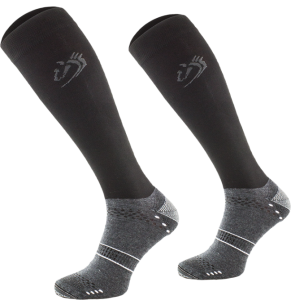 Skarpety COMODO "Technical Horse Head" black