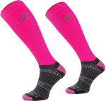 Skarpety COMODO "Technical Horse Head" neon pink