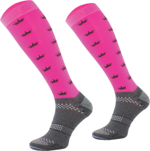 Skarpety COMODO "Technical Crown" neon pink