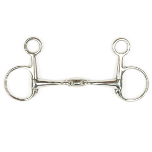 Wędzidło podwójnie łamane METALAB "Baucher" 15 mm