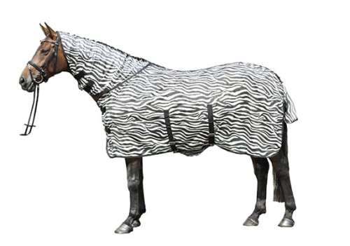 Derka przeciw owadom z kapturem HKM Zebra