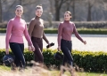 Koszulka techniczna damska HKM Supersoft rdzawy