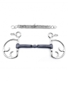 Wędzidło podwójnie łamane FAGER Fredric Titanium Kimblehook