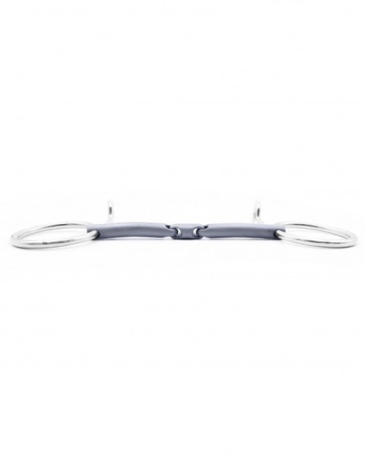 Wędzidło podwójnie łamane FAGER Fredric Titanium Loose Baucher