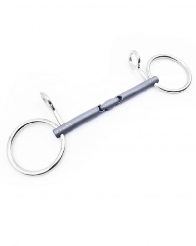 Wędzidło podwójnie łamane FAGER Fredric Titanium Loose Baucher