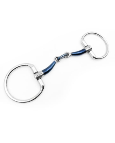 Wędzidło podwójnie łamane FAGER Claudia Sweet Iron Fixed Rings
