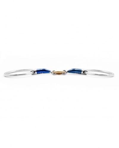 Wędzidło podwójnie łamane FAGER Alexander Sweet Iron Loose Rings