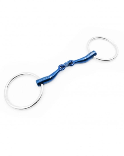 Wędzidło podwójnie łamane FAGER Carl Titanium Loose Rings