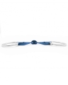 Wędzidło podwójnie łamane FAGER Carl Titanium Fixed Rings