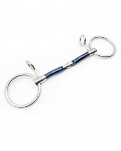 Wędzidło podwójnie łamane FAGER "John Sweet Iron Loose Baucher"