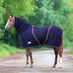 Derka polarowa z kapturem York "Rosalie" granat