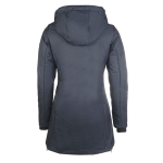 Kurtka damska z funkcją grzania HKM Elegant Style granat tył