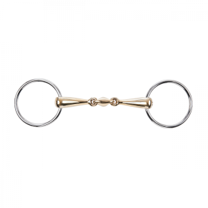 Wędzidło podwójnie łamane BUSSE "Kaugan" 18 mm