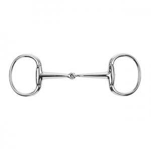 Wędzidło oliwkowe pojedynczo łamane BUSSE "Edelstahl" 14 mm