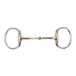 Wędzidło oliwkowe pojedynczo łamane BUSSE "Kaugan" 14 mm
