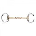 Wędzidło munsztukowe oliwkowe podwójnie łamane BUSSE Kaugan
