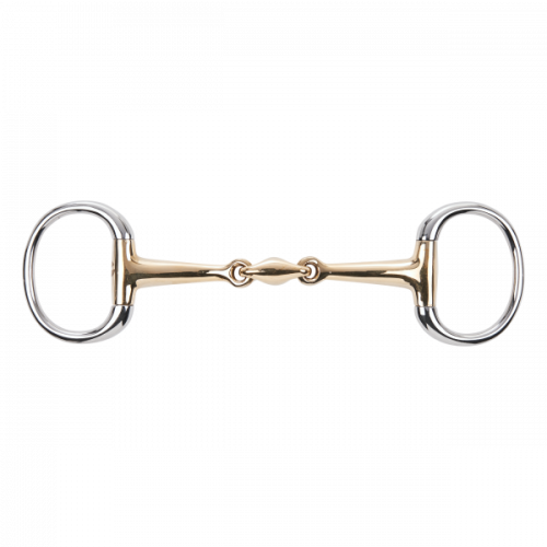 Wędzidło munsztukowe oliwkowe podwójnie łamane BUSSE Kaugan