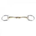 Wędzidło munsztukowe oliwkowe podwójnie łamane BUSSE Kaugan