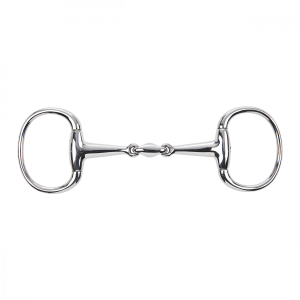 Wędzidło oliwkowe podwójnie łamane BUSSE "Edelstahl" 16 mm