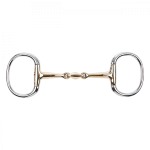 Wędzidło oliwkowe podwójnie łamane BUSSE "Kaugan" 14 mm 