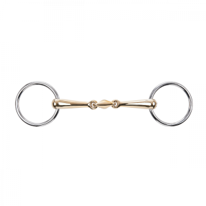 Wędzidło munsztukowe podwójnie łamane BUSSE "Kaugan" 14 mm