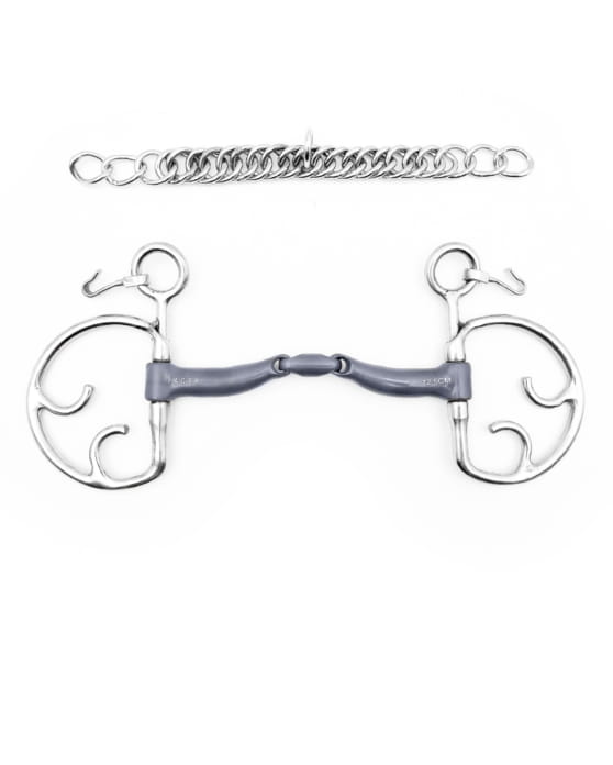 Wędzidło FAGER Maria Titanium Kimblehook